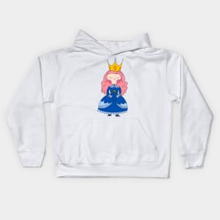 Cute Princess, kawaii Princess Kids Hoodie